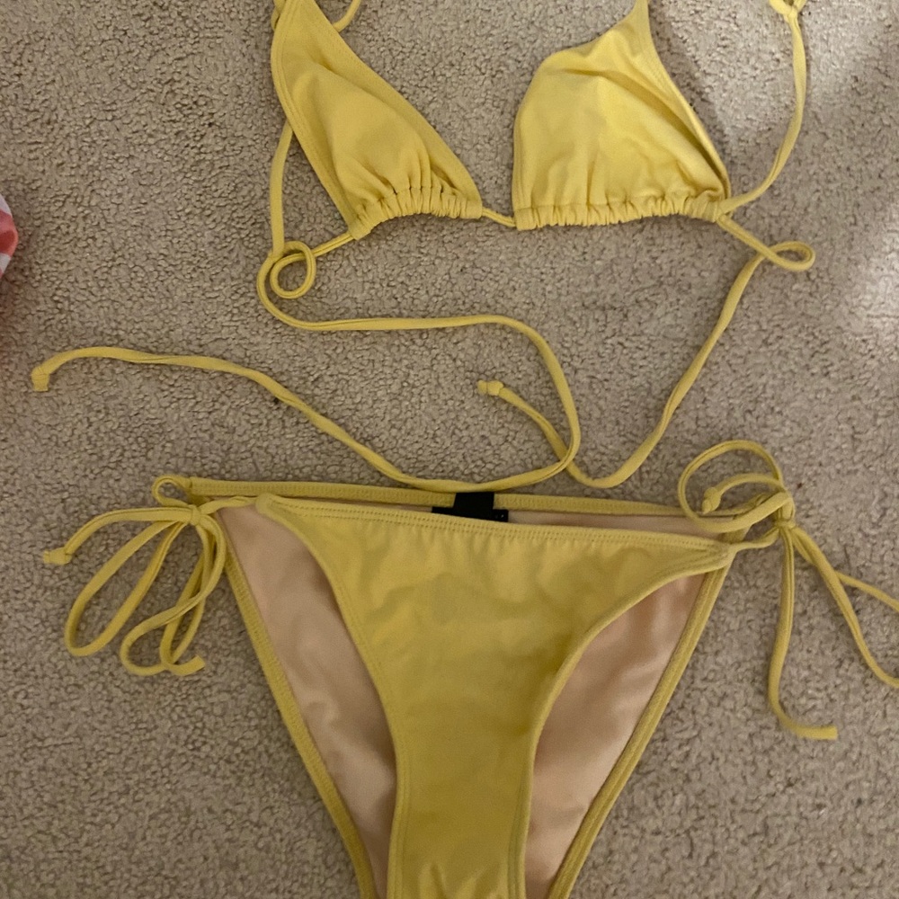 Princess polly yellow bikini